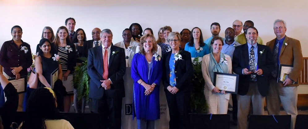 Outstanding Employee of the Year Nominees, State Director John H. Magill, and BHDD Office of Mental Health Commissioners image