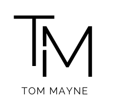 Tom Mayne logo