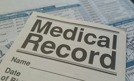 Medical record image