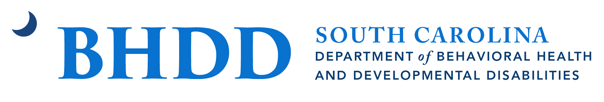 South Carolina Department of Behavioral Health and Developmental Disabilities (BHDD) logo